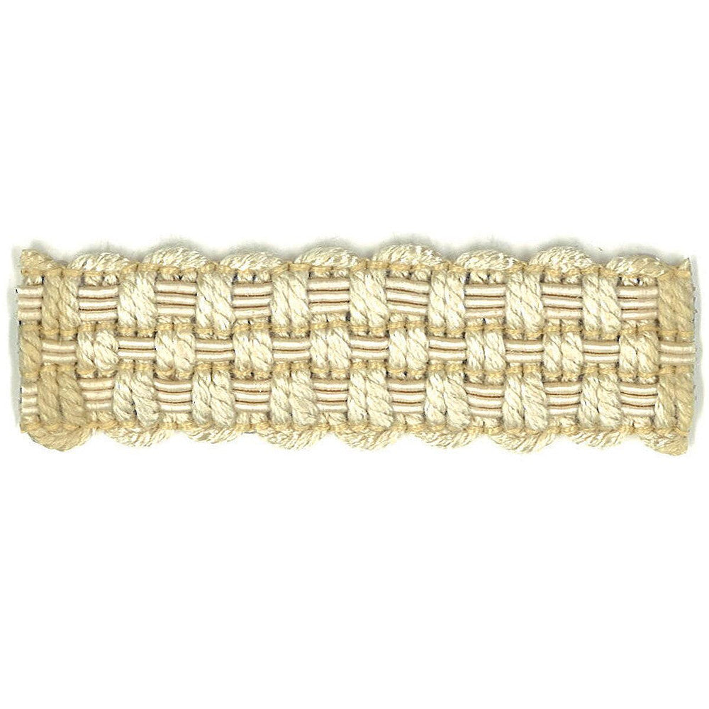 Adapt 6 Vanilla by Stout Designer Trim ART OF DESIGN TRIM-2 TAPES 100%SVI CHINA </p><p>Repeat: 0 0.88 in - Swanky Fabrics -