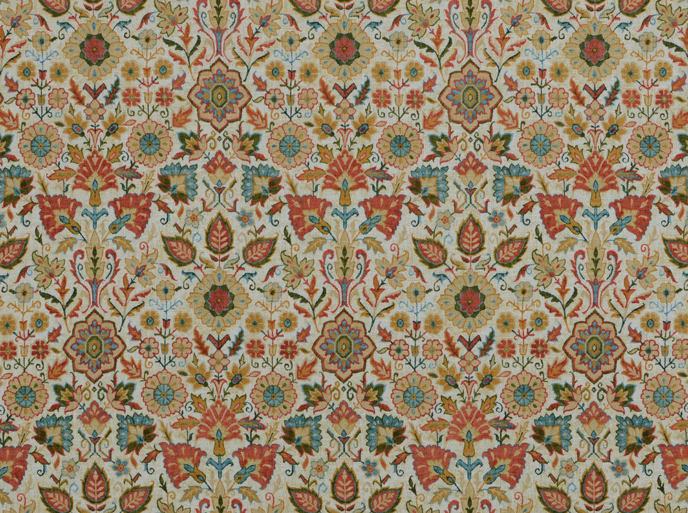 Adelle Multi 11 by Covington Fabric 55% LINEN/45% VISCOSE KOR 12000 Horizontal: 27 and Vertical: 27 54 - Fabric Carolina -