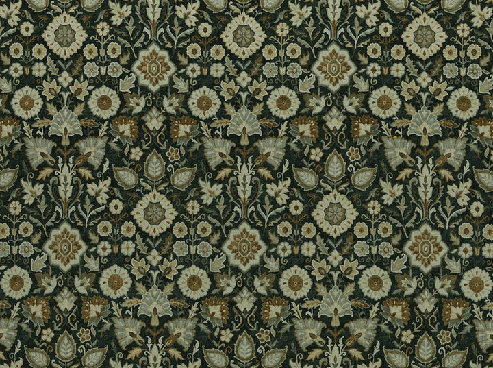 Adelle Noir 947 by Covington Fabric our website for purchase 55% Linen/45% Viscose Korea 12000 Horizontal: 27" and Vertical: 27" 55" - Fabric Carolina -