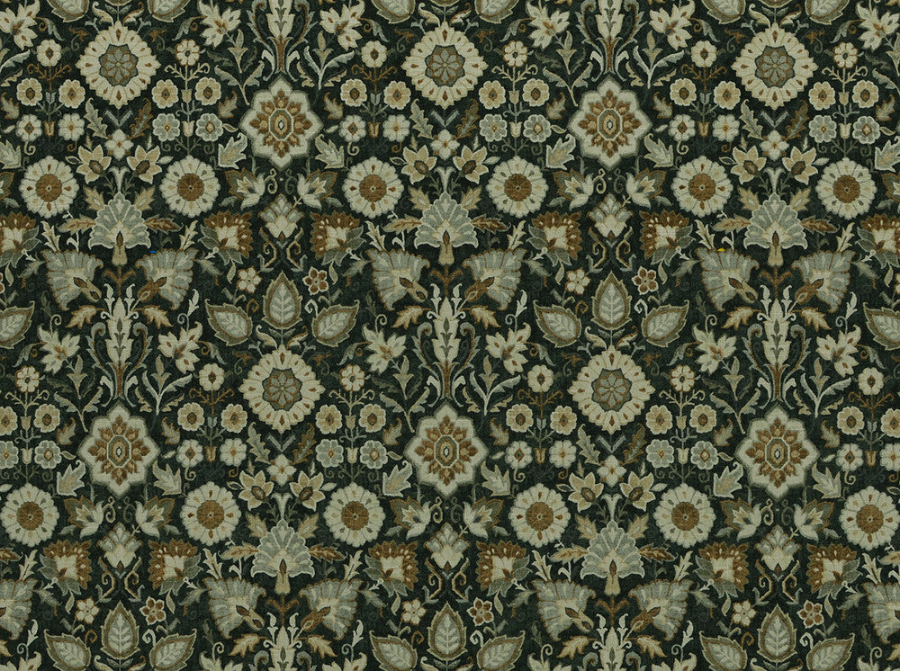 Adelle Noir 947 by Covington Fabric 55% LINEN/45% VISCOSE KOR 12000 Horizontal: 27 and Vertical: 27 54 - Fabric Carolina -