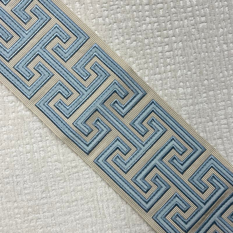 Adler Tape Sky by Magnolia Trim - 46Fibranne/54Rayon China Horizontal: and Vertical: 3.9 - Fabric Carolina -