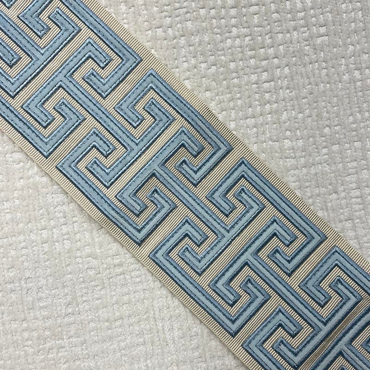 Adler Tape Sky by Magnolia Trim - 46Fibranne/54Rayon China Horizontal: and Vertical: 3.9 - Fabric Carolina -
