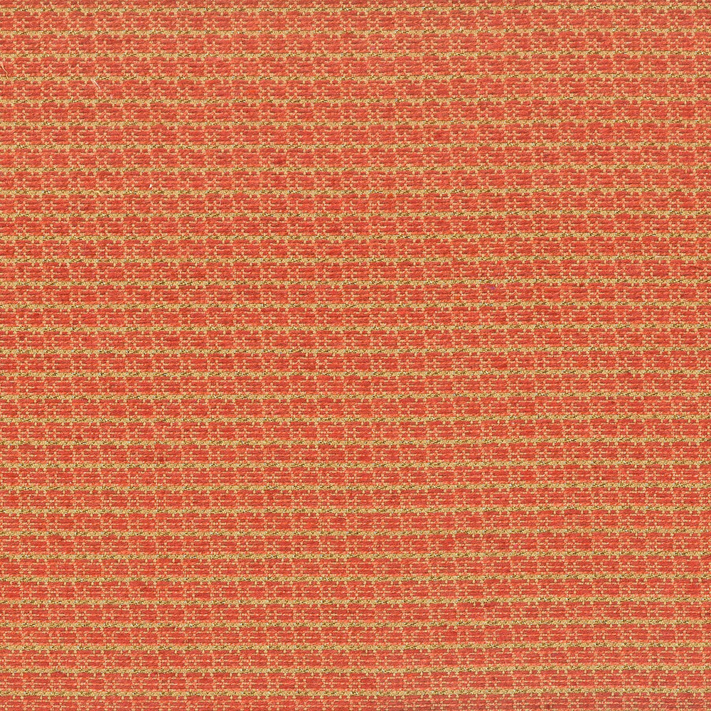 Adriana 2 Tile by Stout Fabric COMFORTABLE LIVING CORAL/SHRIMP 47%POL 27%SVI 20%COT 6%MTL USA WYZENBEEK 30 000 DOUBLE RUB WEAR TEST (HEAVY DUTY) Horizontal: 0.25 and Vertical: 0.125 54 in - Fabric Carolina -
