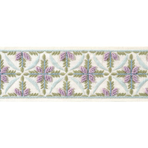 Leila Tape Lilac and Willow AE12342 by Thibaut Trim