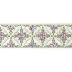 Leila Tape Lilac and Willow AE12342 by Thibaut Trim