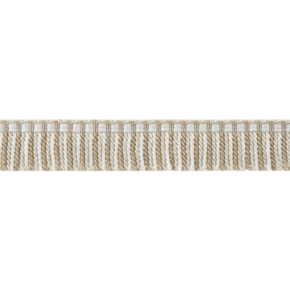 Esme Fringe Linen and Ivory AE12354 by Thibaut Trim Thibaut Trim Esme Fringe Linen and Ivory AE12354Trim ISLANDER 63% Polyester, 37% Cotton U.S.A </p><p>Repeat: H: , V: 1.5 in  (3.81 cm) - Fabric Carolina -