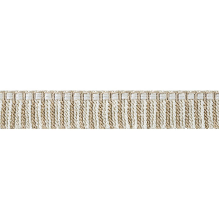 Esme Fringe Linen and Ivory AE12354 by Thibaut Trim Thibaut Trim Esme Fringe Linen and Ivory AE12354Trim ISLANDER 63% Polyester, 37% Cotton U.S.A </p><p>Repeat: H: , V: 1.5 in  (3.81 cm) - Fabric Carolina -