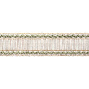 Gabrielle Tape Willow and Soft Gold AE12363 by Thibaut Trim