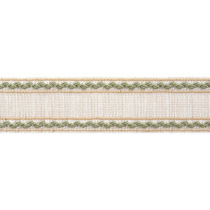 Gabrielle Tape Willow and Soft Gold AE12363 by Thibaut Trim