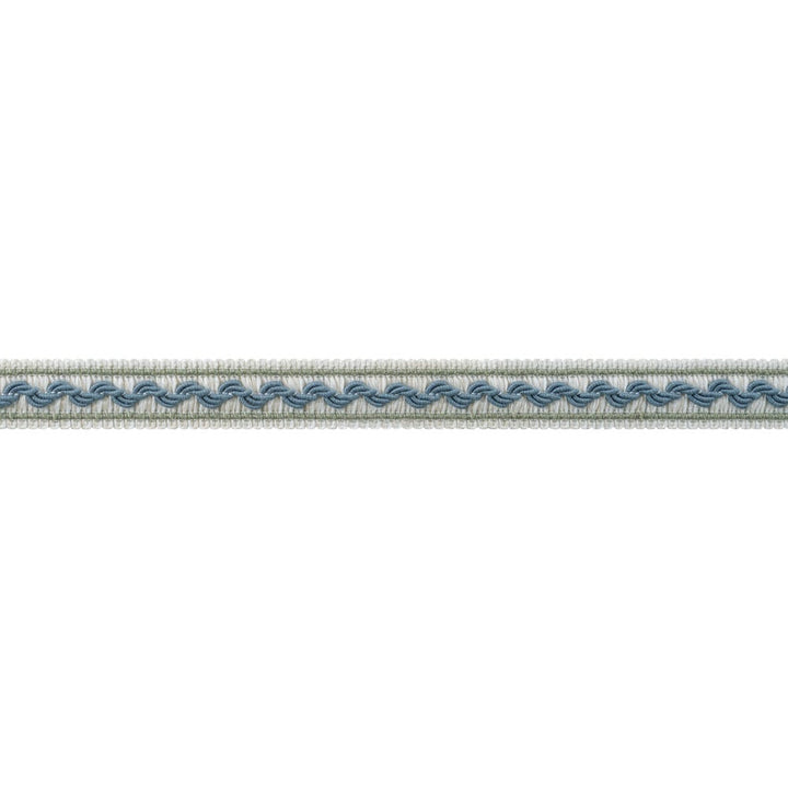 Bree Tape Mallard and Sage AE12376 by Thibaut Trim Thibaut Trim Bree Tape Mallard and Sage AE12376Trim ISLANDER 96% Polyester, 4% Cotton U.S.A </p><p>Repeat: H: , V: 0.75 in  (1.91 cm) - Fabric Carolina -