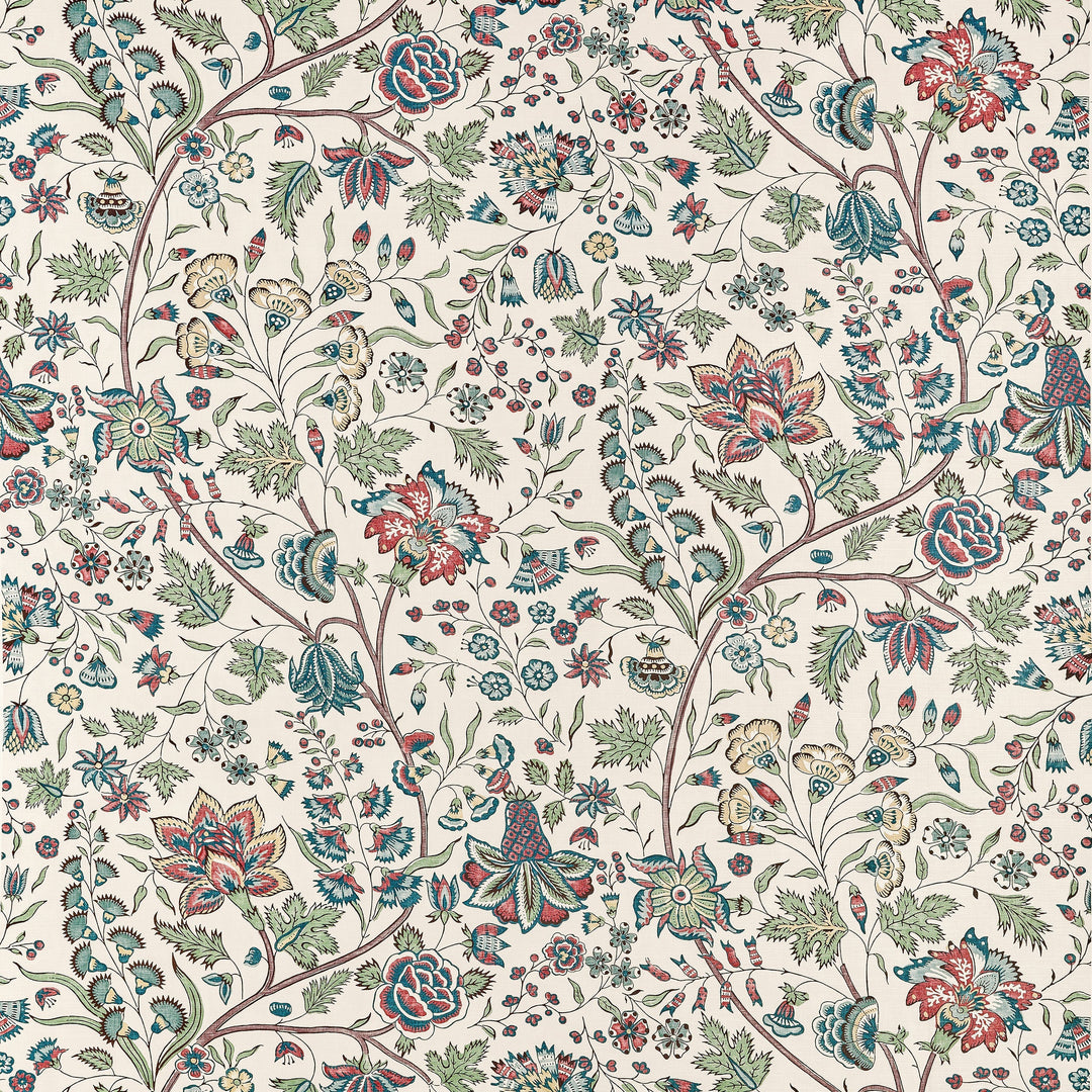 FRANCOIS - Red and Blue by Anna French Fabric
