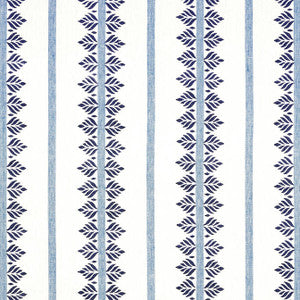 Fern Stripe Navy AF15101 by Anna French Fabric