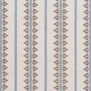 Fern Stripe Brown and Slate AF15106 by Anna French Fabric