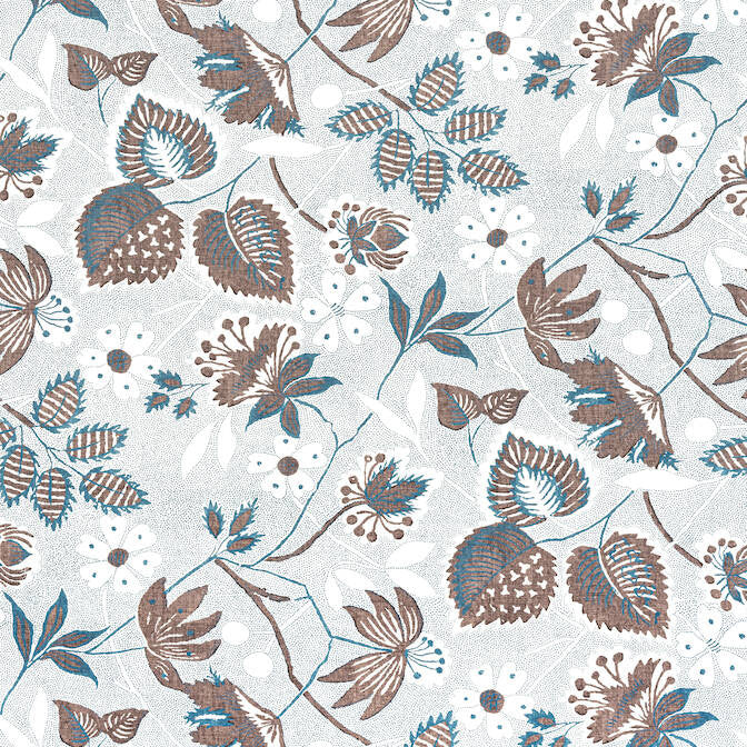 Indienne Hazel Brown and Slate AF15117 by Anna French Fabric Anna French Fabric Indienne Hazel Brown and Slate AF15117Fabric Antilles Fabric Book 100% Linen UNITED KINGDOM </p><p>Repeat: V: 24 54 - Fabric Carolina -