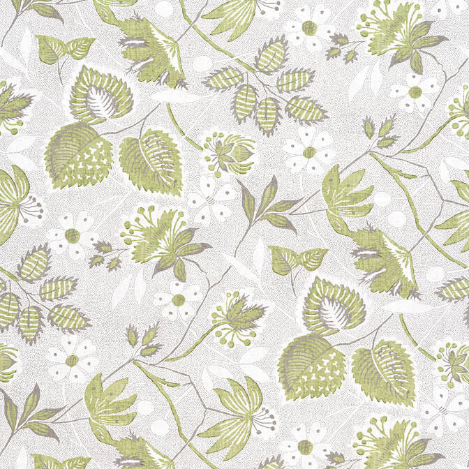 Indienne Hazel Green and Beige AF15118 by Anna French Fabric Anna French Fabric Indienne Hazel Green and Beige AF15118Fabric Antilles Fabric Book 100% Linen UNITED KINGDOM </p><p>Repeat: V: 24 54 - Fabric Carolina -
