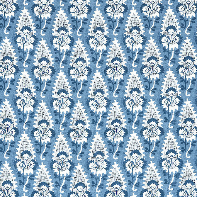 Cornwall Blue AF15120 by Anna French Fabric Anna French Fabric Cornwall Blue AF15120Fabric Antilles Fabric Book 100% Linen UNITED KINGDOM </p><p>Repeat: V: 8.5 54 - Fabric Carolina -