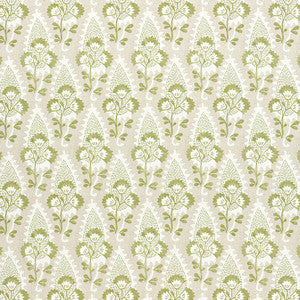 Cornwall Green and Beige AF15121 by Anna French Fabric