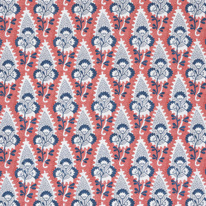 Cornwall Red and Blue AF15124 by Anna French Fabric