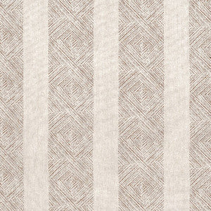 Clipperton Stripe Brown on Natural AF15130 by Anna French Fabric