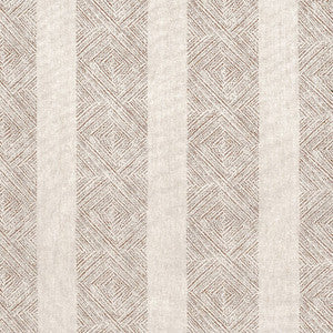 Clipperton Stripe Brown on Natural AF15130 by Anna French Fabric