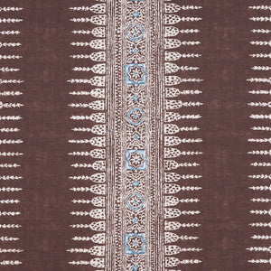 Javanese Stripe Brown AF15139 by Anna French Fabric