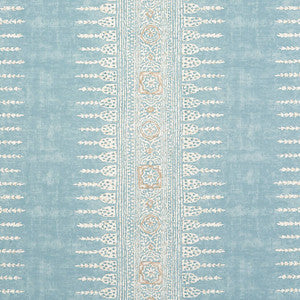 Javanese Stripe Spa Blue AF15140 by Anna French Fabric