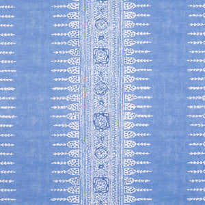 Javanese Stripe Wedgewood Blue AF15141 by Anna French Fabric