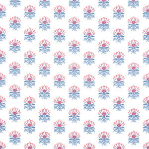 Milford Red and Blue AF15156 by Anna French Fabric