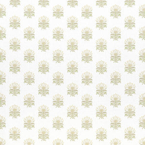 Milford Beige and Green AF15158 by Anna French Fabric