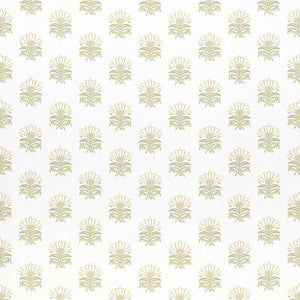 Milford Beige and Green AF15158 by Anna French Fabric