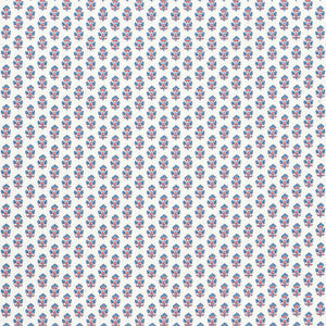 Julian Red and Blue AF15166 By Anna French Fabric