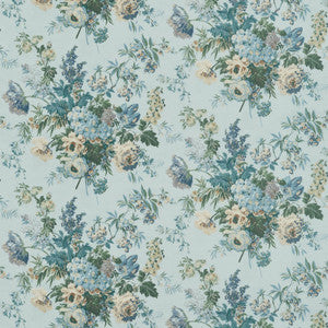 Garden Club Blue AF16134 by Thibaut Fabric
