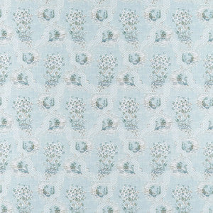 Antoinette Blue AF16156 by Thibaut Fabric