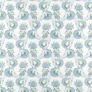 Antoinette Blue and Plum AF16157 by Thibaut Fabric