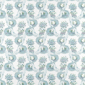 Antoinette Blue and Plum AF16157 by Thibaut Fabric