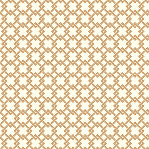 Unison Gold & White Wallpaper by Ashford House