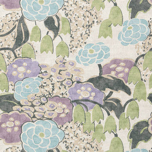 Laura Lavender and Green AF23101 by Anna French Fabric