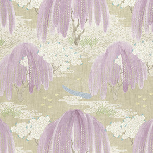 Willow Tree Lavender AF23107 by Anna French Fabric