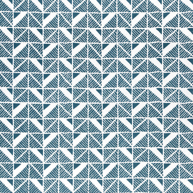 Bloomsbury Square Blue AF23118 by Anna French Fabric Anna French Fabric Bloomsbury Square Blue AF23118Fabric Willow Tree Fabric Book 100% Linen INDIA </p><p>Repeat: V: 9 54 - Fabric Carolina -