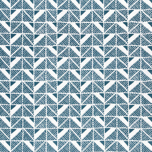 Bloomsbury Square Blue AF23118 By Anna French Fabric