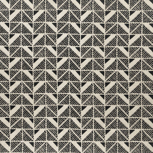 Bloomsbury Square Black AF23120 by Anna French Fabric