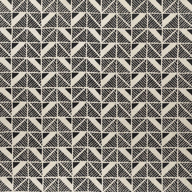 Bloomsbury Square Black AF23120 by Anna French Fabric Anna French Fabric Bloomsbury Square Black AF23120Fabric Willow Tree Fabric Book 100% Linen INDIA </p><p>Repeat: V: 9 54 - Fabric Carolina -