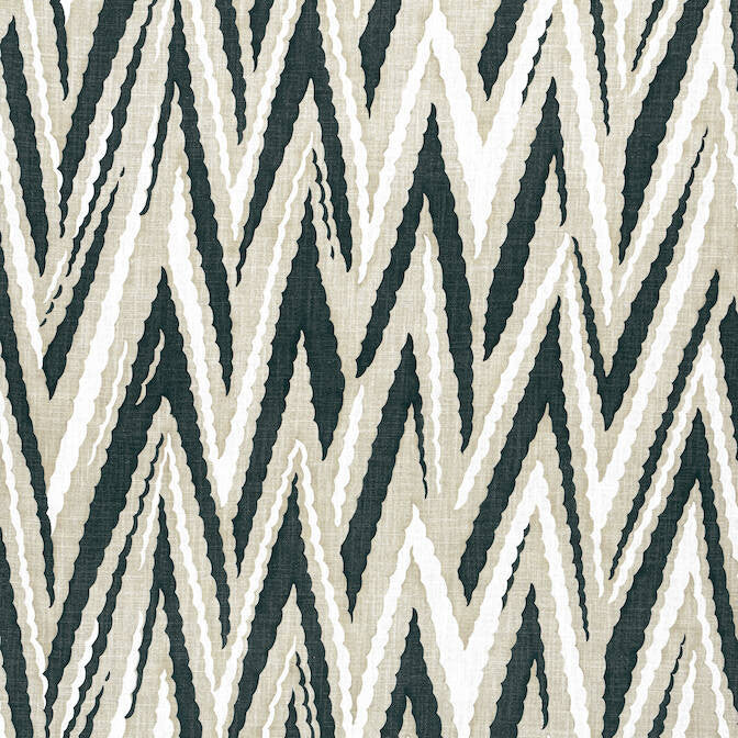 Highland Peak Black AF23139 by Anna French Fabric Anna French Fabric Highland Peak Black AF23139Fabric Willow Tree Fabric Book 51% Linen, 49% Viscose UNITED STATES </p><p>Repeat: V: 19 54 - Fabric Carolina -
