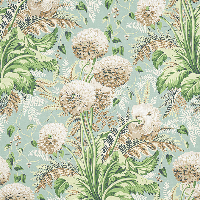 Dahlia Neutral on Robin's Egg AF24536 by Anna French Fabric Anna French Fabric Dahlia Neutral on Robin's Egg AF24536Fabric Devon Fabric Book 60% Linen, 30% Cot, 10% Nylon UNITED KINGDOM </p><p>Repeat: V: 34.5 54 - Fabric Carolina -