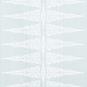 Ellery Stripe White on Soft Blue AF24542 by Anna French Fabric