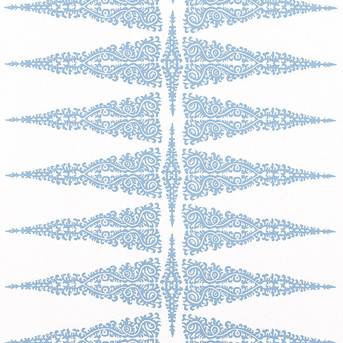 Ellery Stripe Sky Blue on White AF24543 by Anna French Fabric Anna French Fabric Ellery Stripe Sky Blue on White AF24543Fabric Devon Fabric Book 55% Linen, 45% Cotton INDIA </p><p>Repeat: V: 8.75 54 - Fabric Carolina -