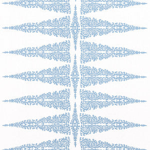 Ellery Stripe Sky Blue on White AF24543 by Anna French Fabric