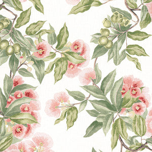 Camellia Garden Coral AF24550 by Anna French Fabric