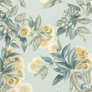 Camellia Garden Soft Gold AF24552 by Anna French Fabric