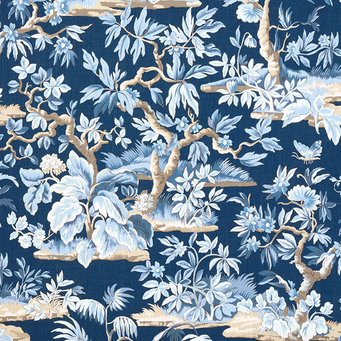 Elwood Navy AF24563 by Anna French Fabric Anna French Fabric Elwood Navy AF24563Fabric Devon Fabric Book 51% Linen, 49% Viscose UNITED STATES </p><p>Repeat: V: 36 54 - Fabric Carolina -